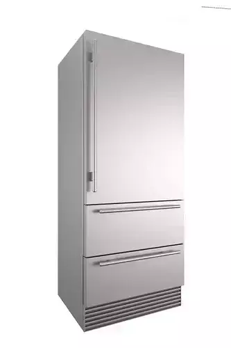 Liebherr HC 1540 Fully IntegratedSeamless Fridge 3D model
