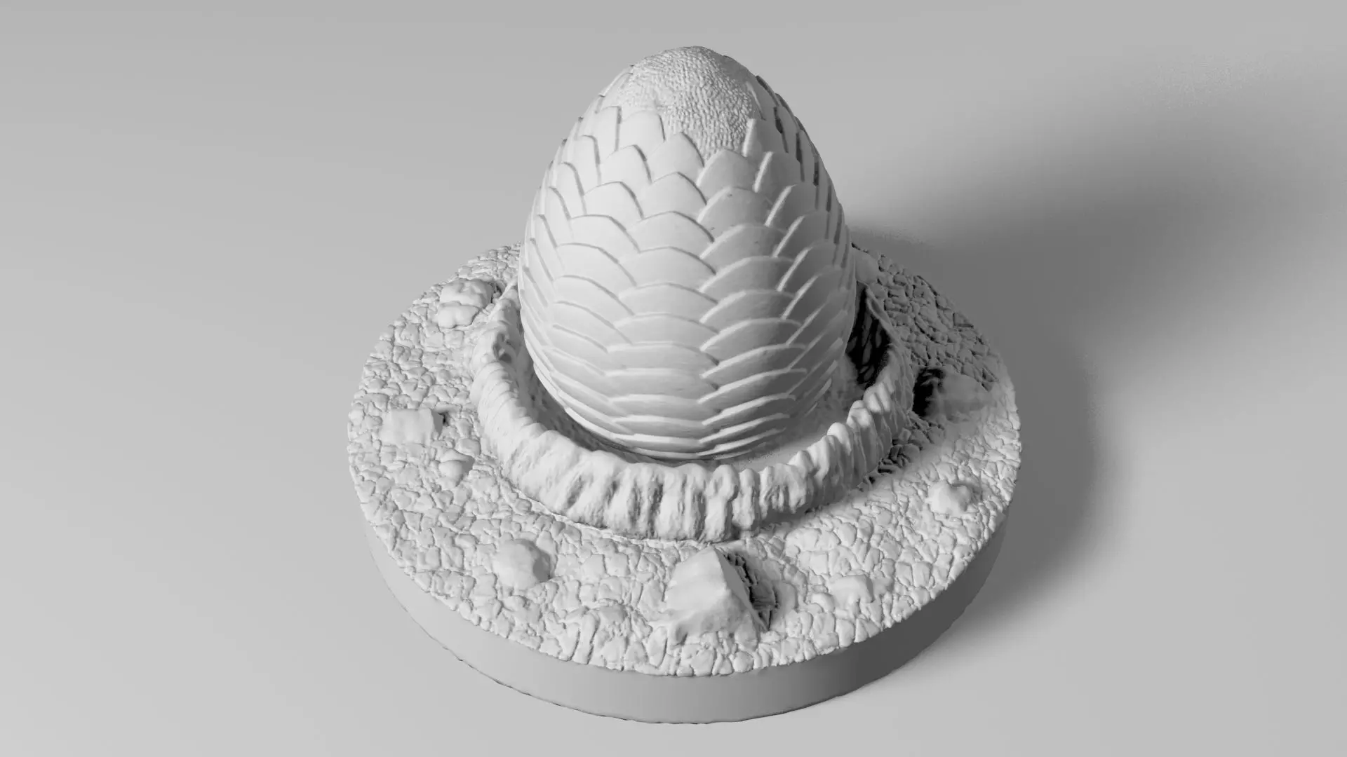 Creature Egg Free 3D print model