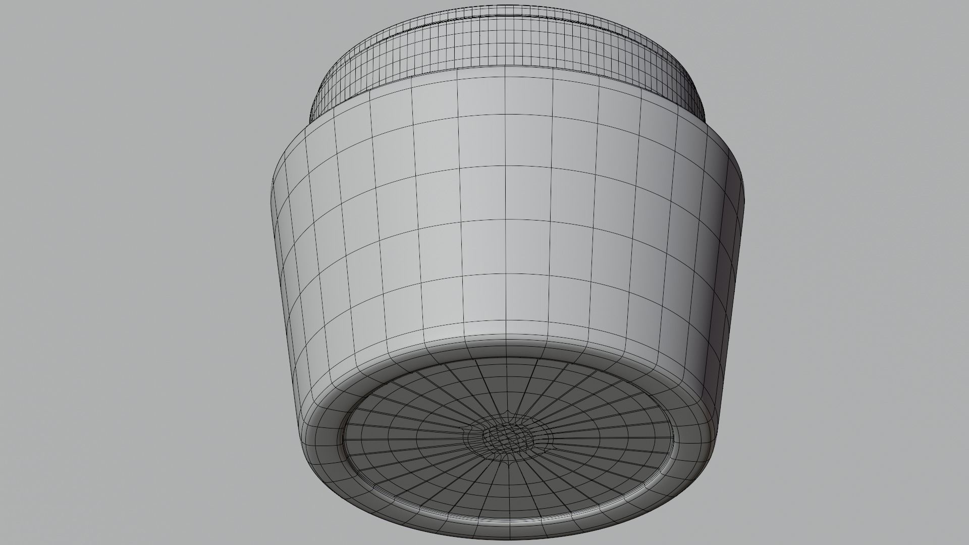 Cosmetic Jar 3D model_9