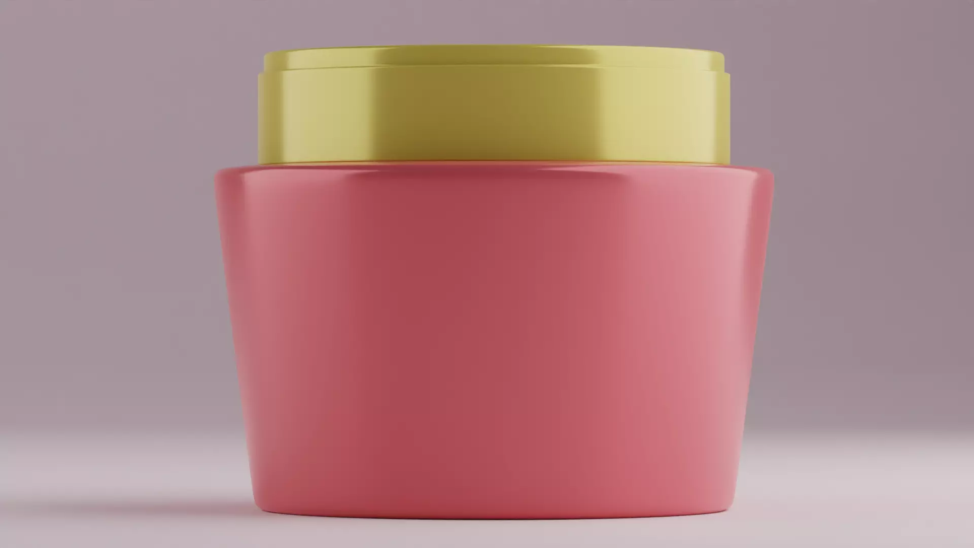 Cosmetic Jar 3D model_0