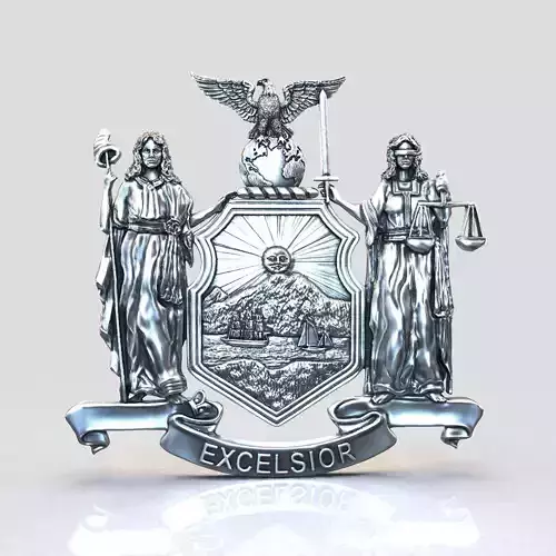 NY Seal Customization 3D print model