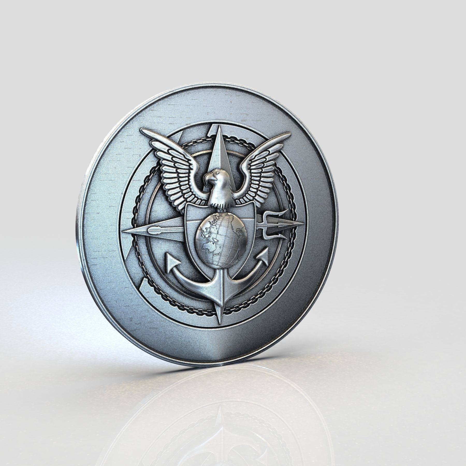 Station Logo 3D print model_1