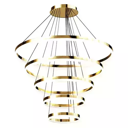 Ouluoke Chandelier Rings Lighting Fixture