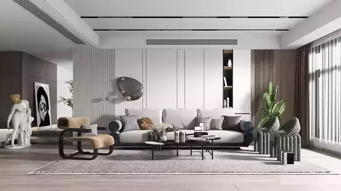 Modern Room Luxury Living Style