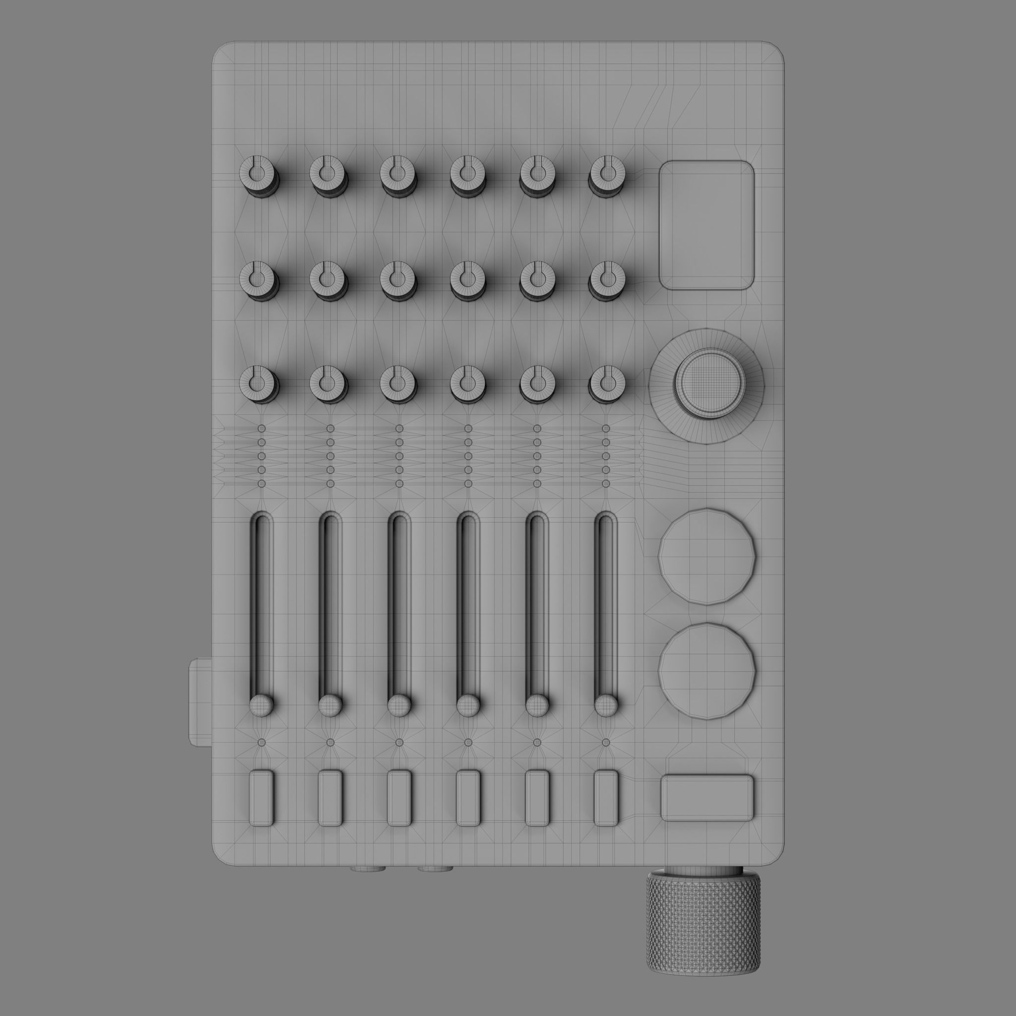 Teenage Engineering TX-6 3D model_5