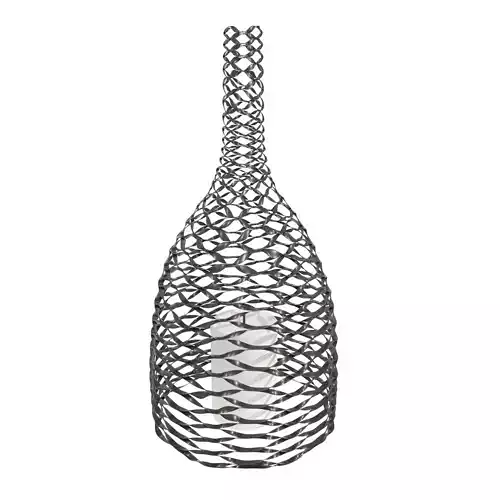 Rattan Lampshade Candle Shade  Jar  