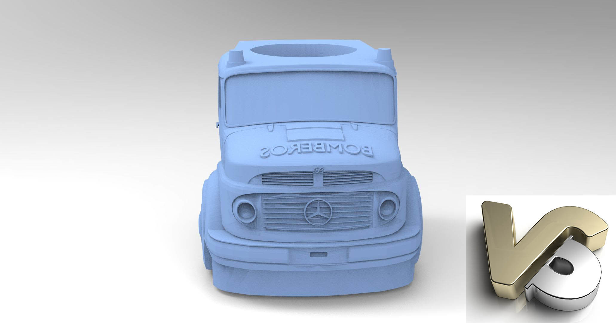 Truck Matte for 3d printing 3D model_7