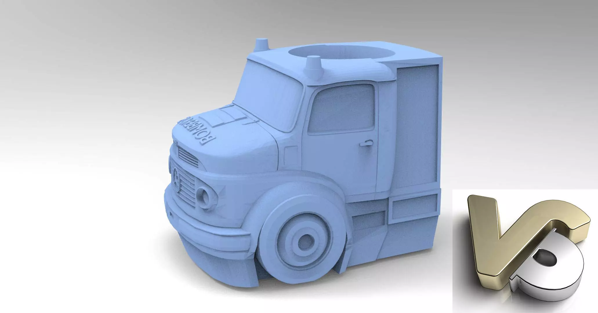 Truck Matte for 3d printing 3D model_0