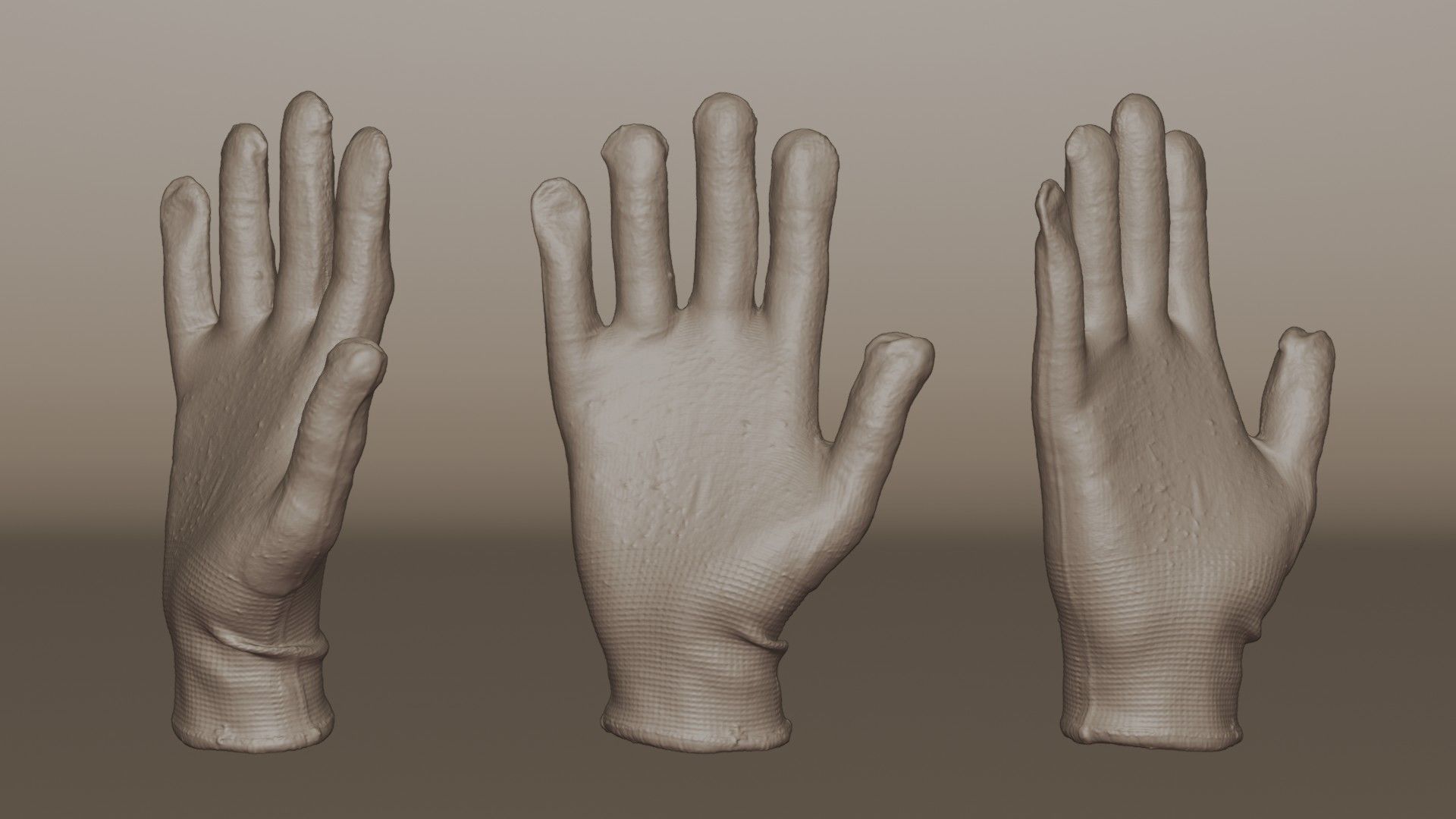 Glove Garden - low-poly - PBR - FREE Download Free low-poly 3D model_8