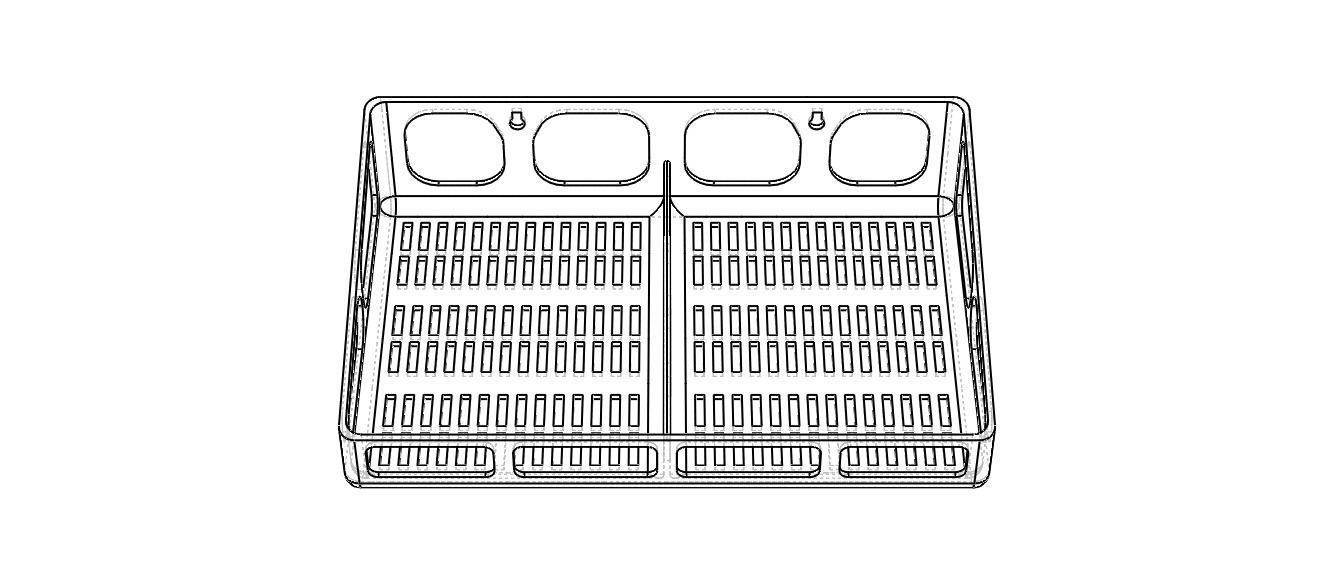 Wall Mounted Multi Purpose Shelf 3D print model_19