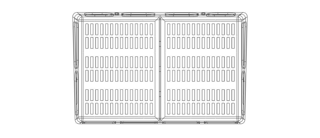 Wall Mounted Multi Purpose Shelf 3D print model_16
