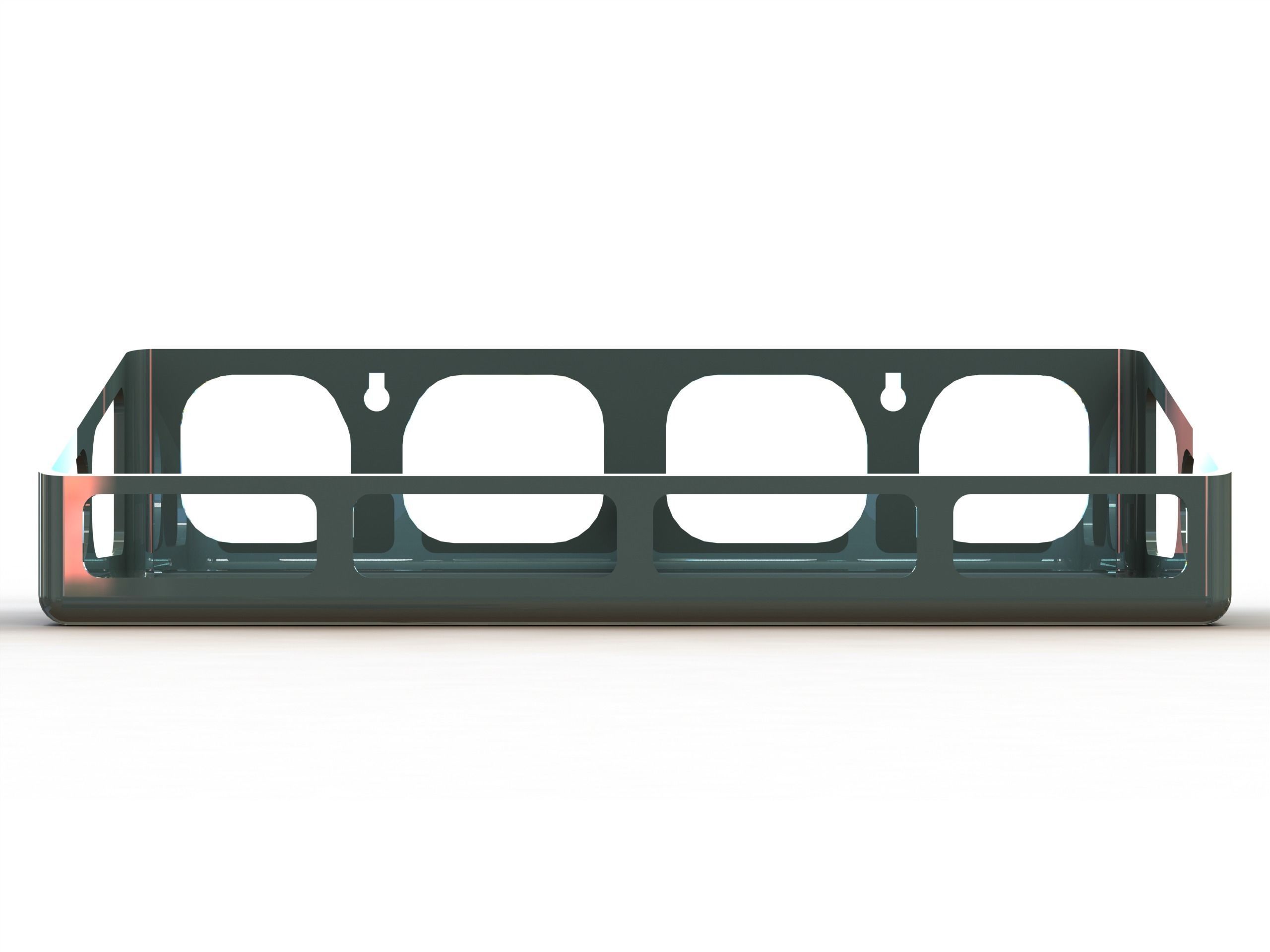 Wall Mounted Multi Purpose Shelf 3D print model_1