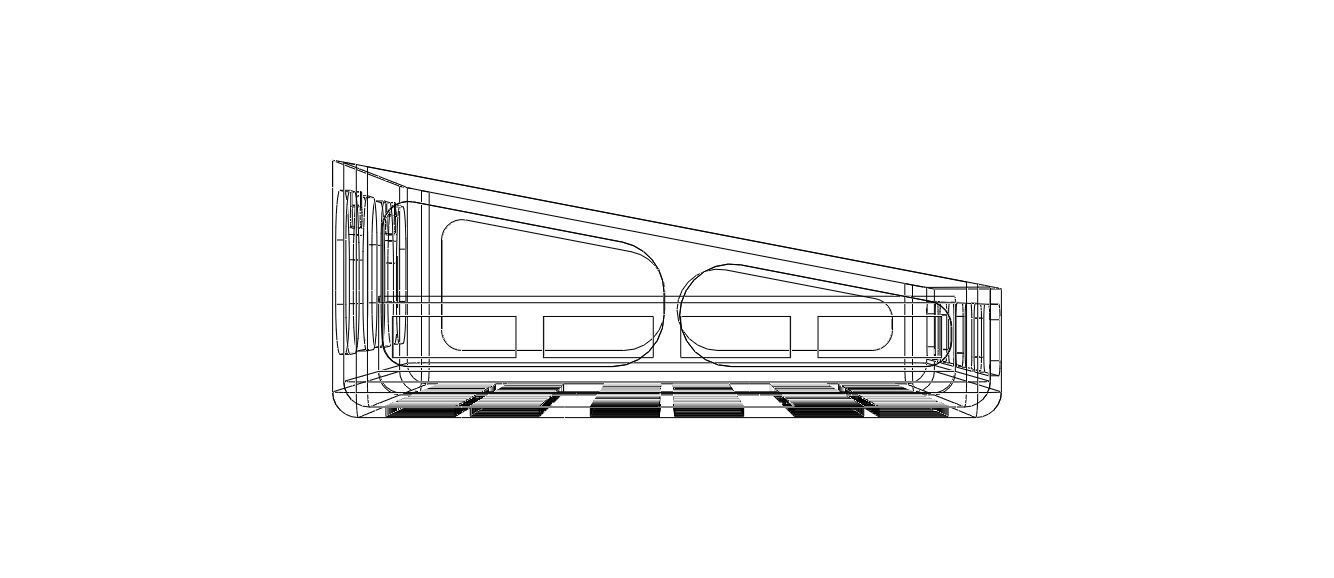 Wall Mounted Multi Purpose Shelf 3D print model_36