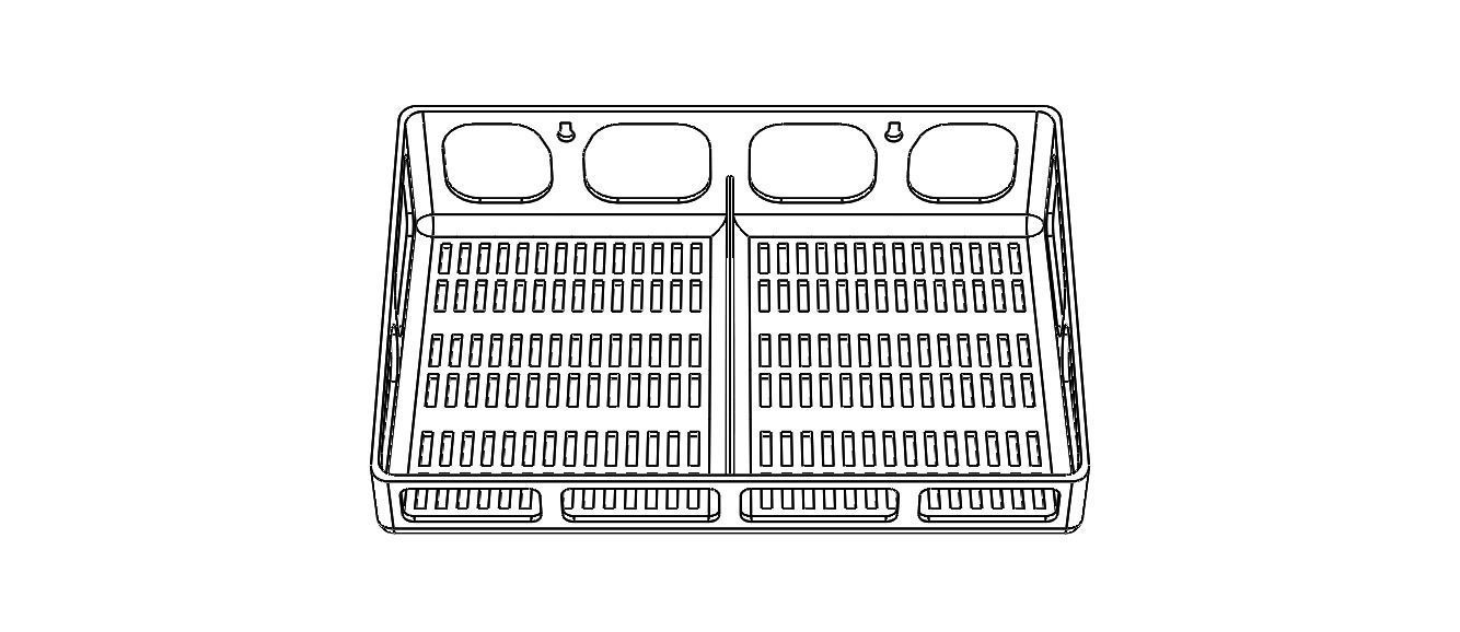 Wall Mounted Multi Purpose Shelf 3D print model_18
