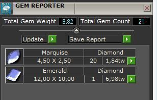 Emerald Cluster Ring 4598 3D print model_8
