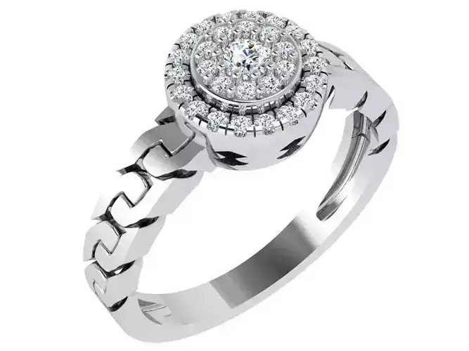 Chain Shank Ilusion Ring 4600