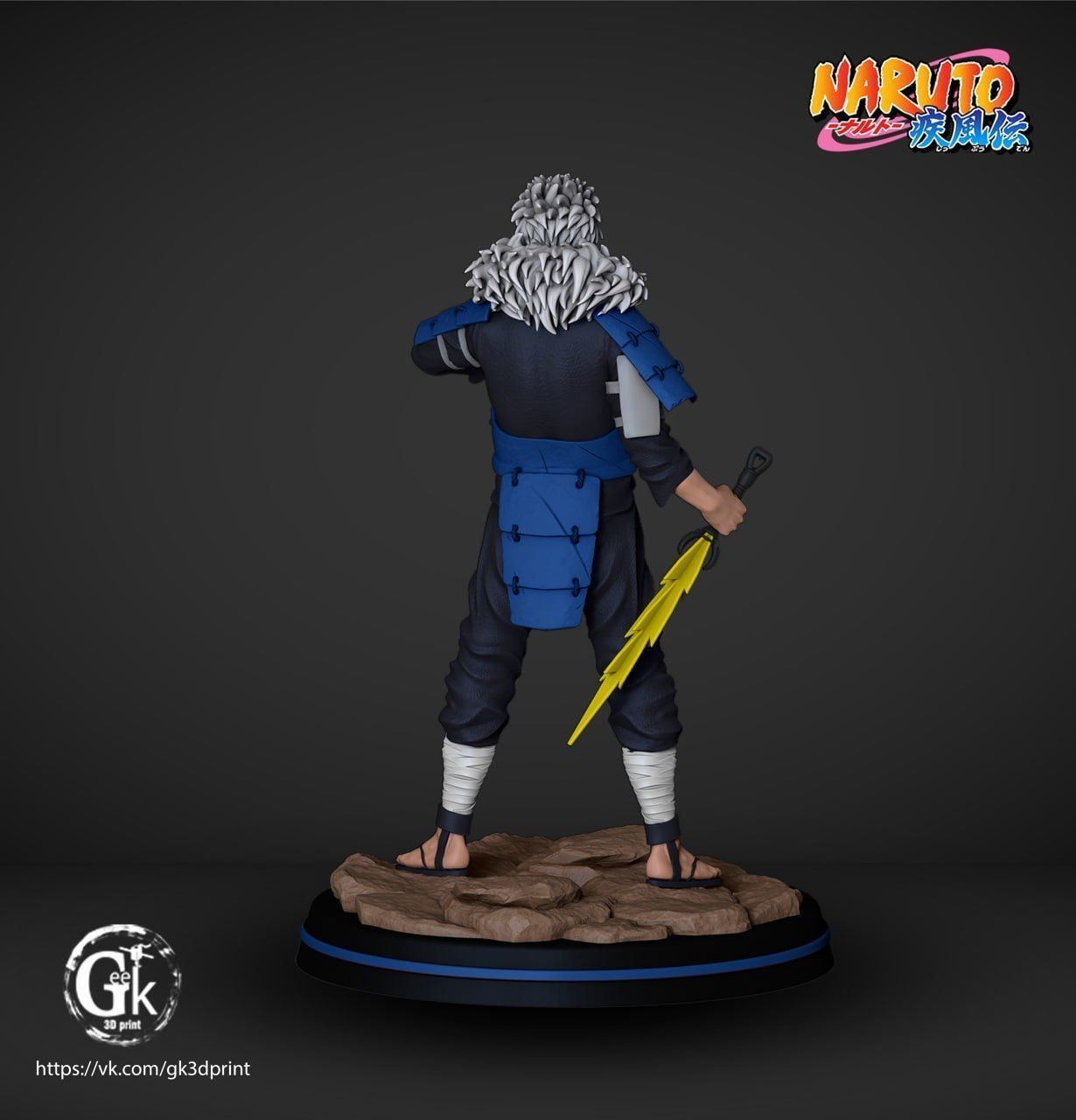 2 Hokage Tobirama Senju  3D print model_3
