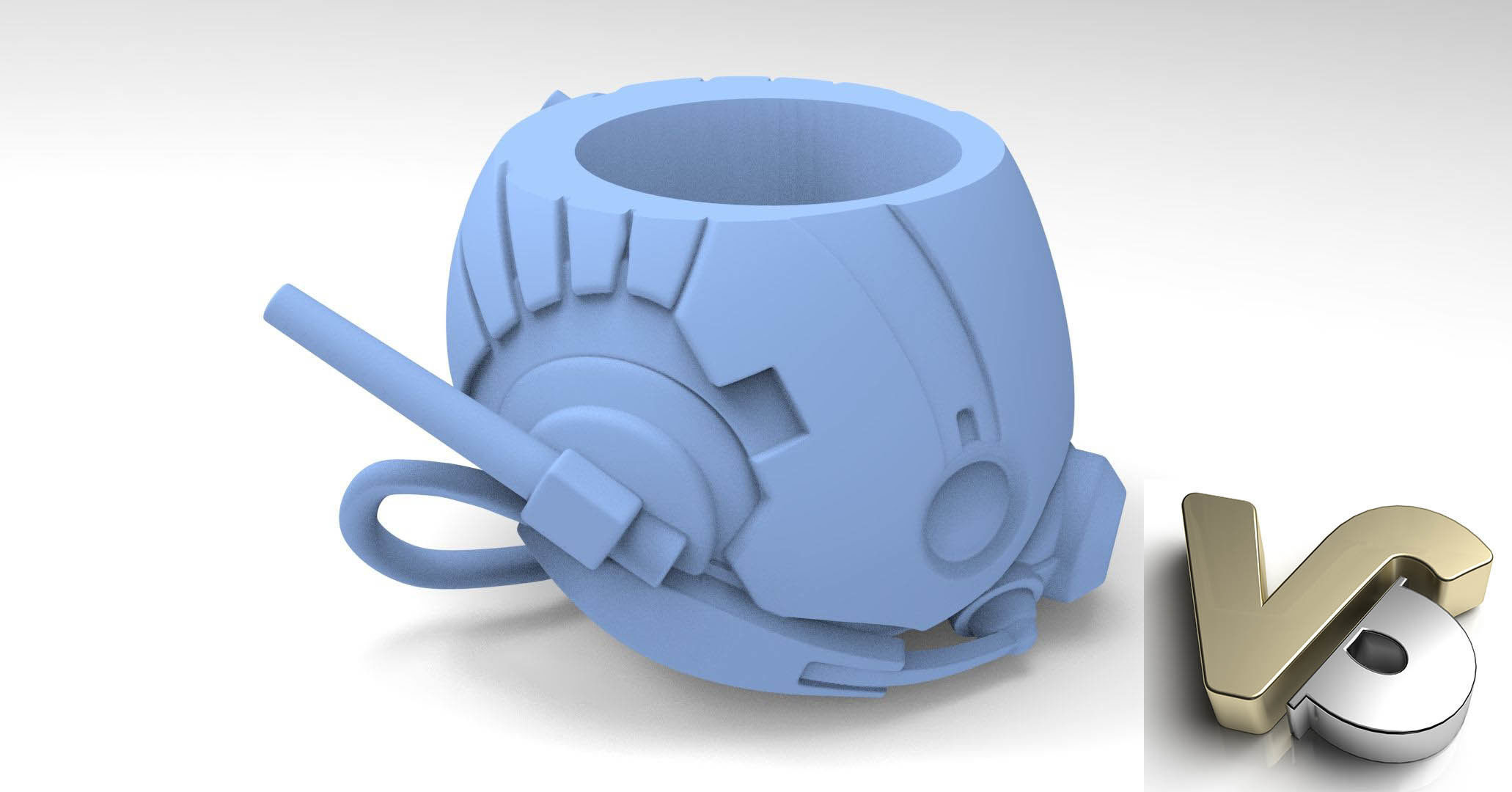 Ant man matte for 3d printing 3D model_8