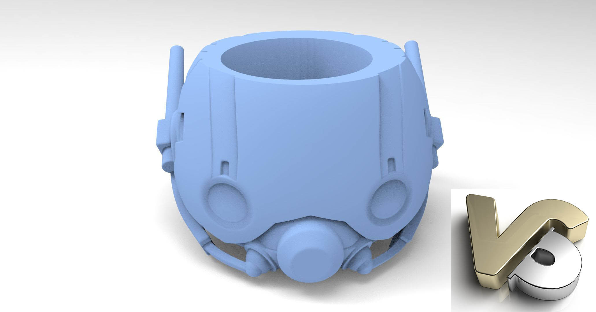 Ant man matte for 3d printing 3D model_12