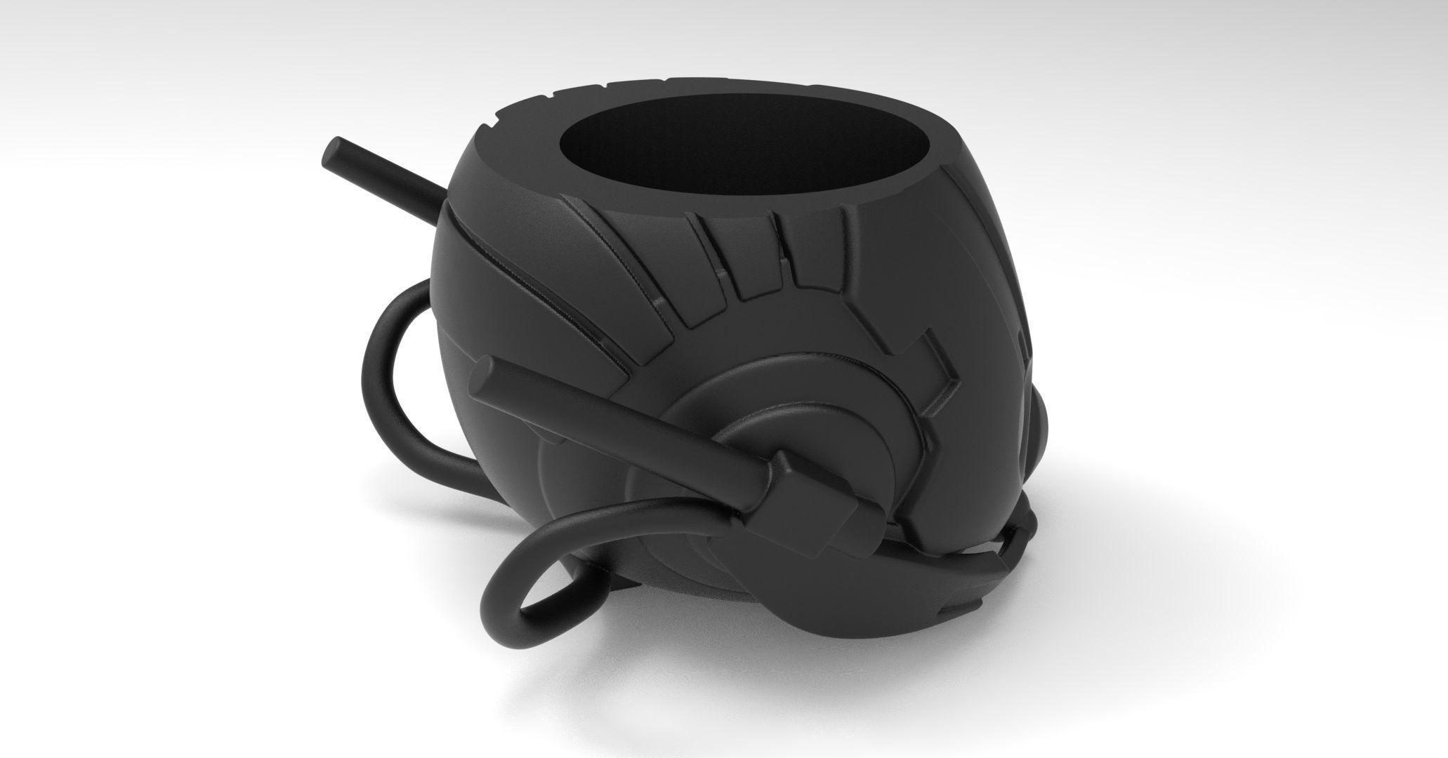 Ant man matte for 3d printing 3D model_7