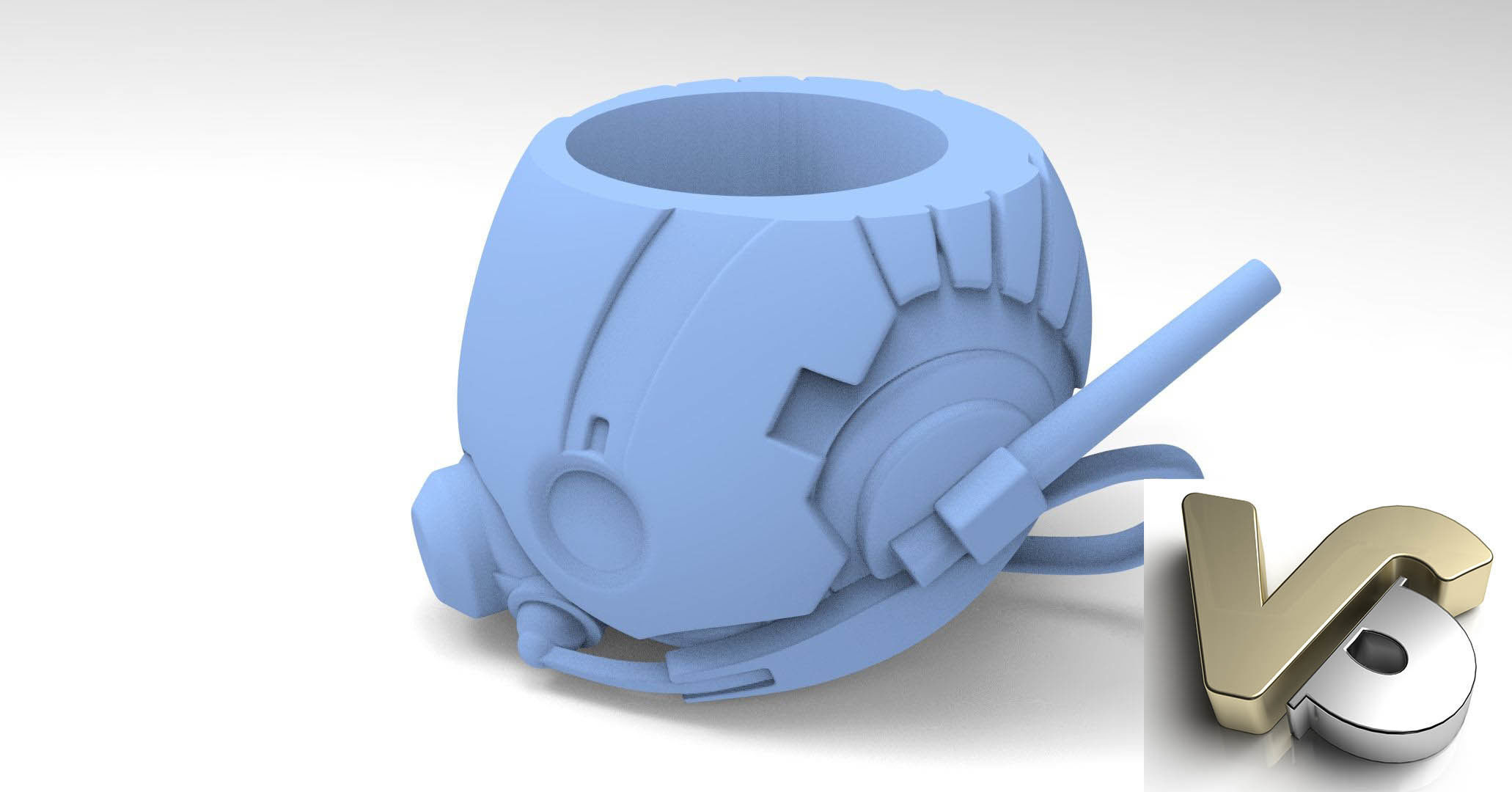 Ant man matte for 3d printing 3D model_16