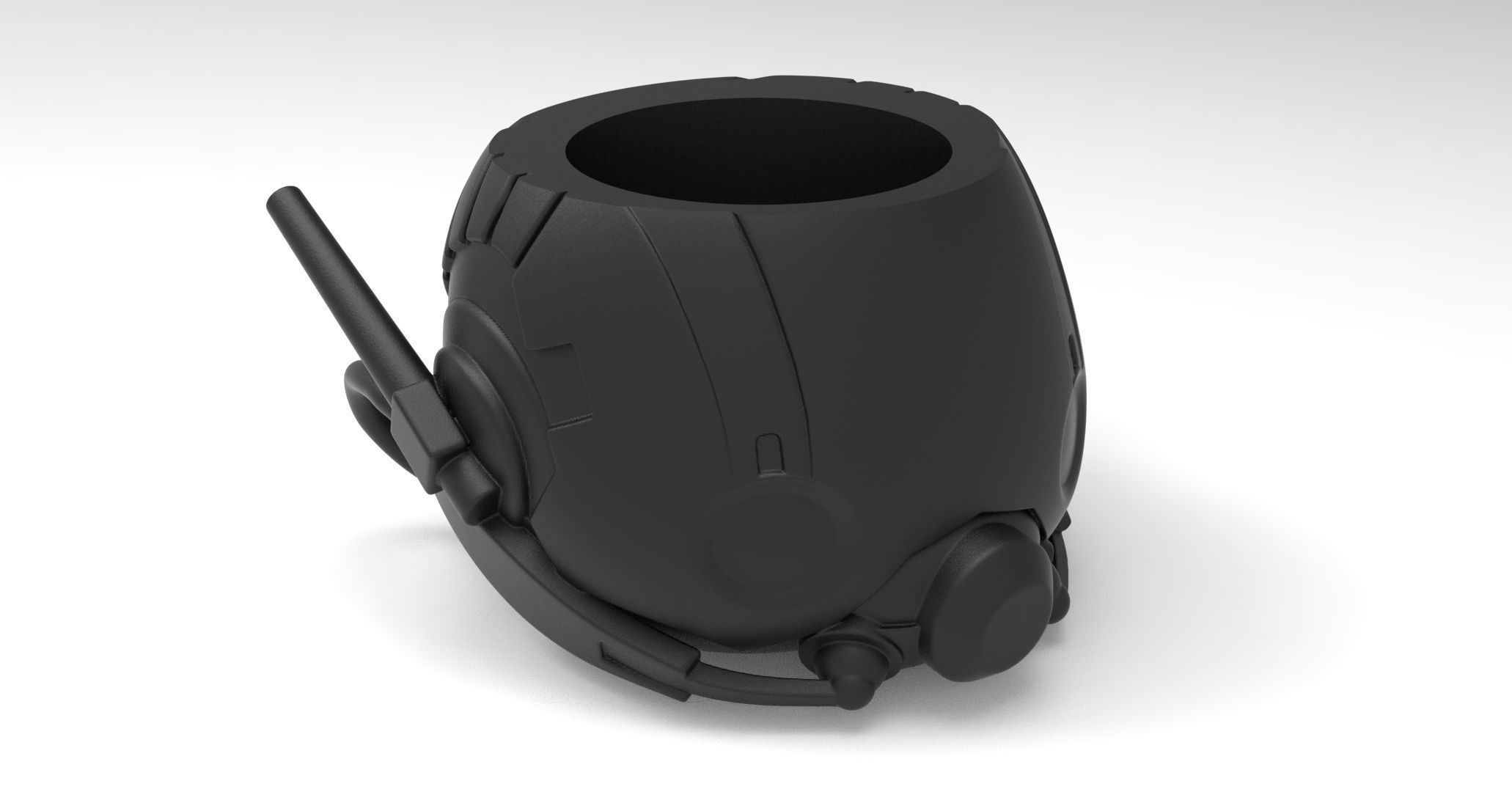 Ant man matte for 3d printing 3D model_11