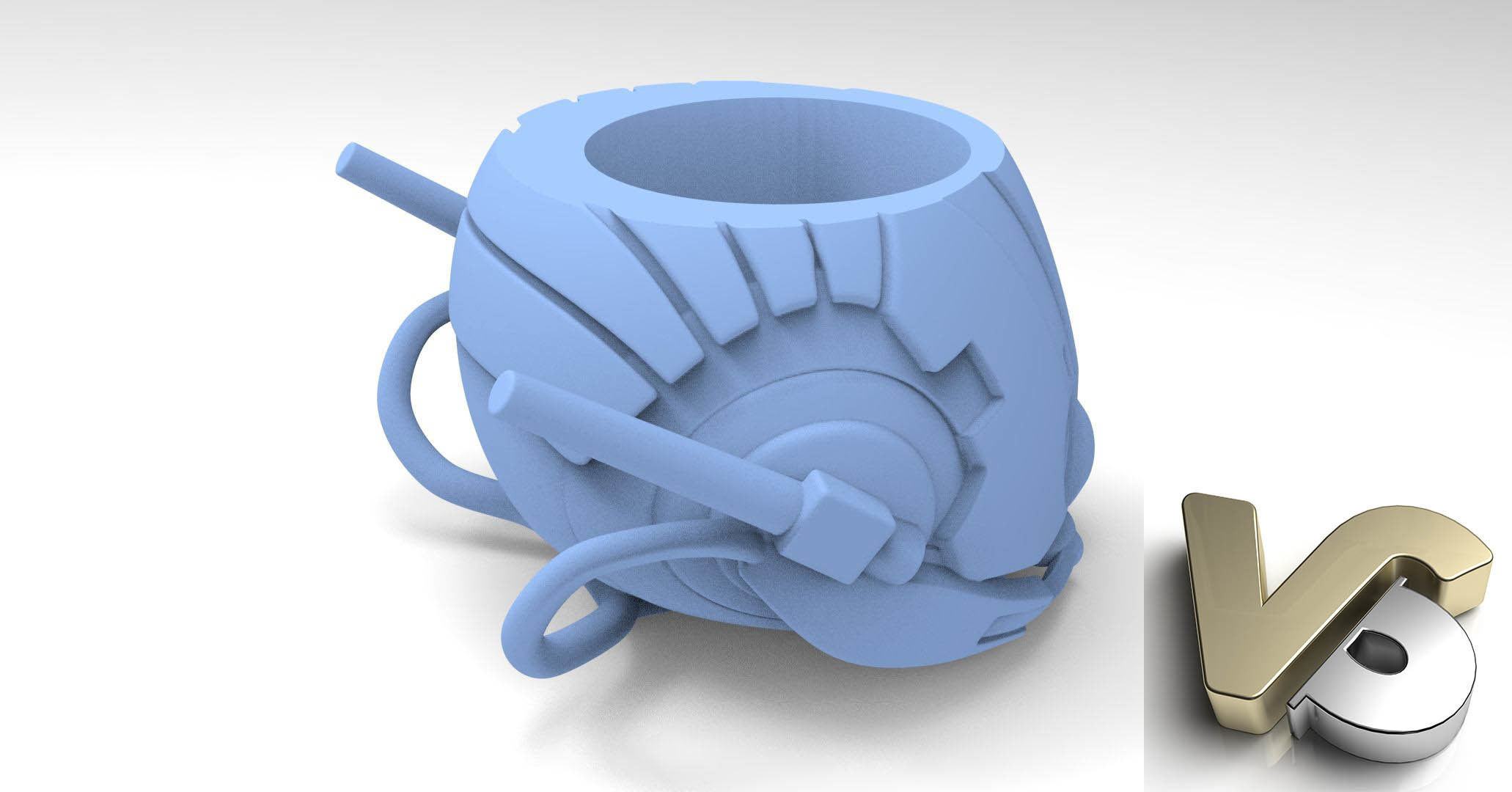 Ant man matte for 3d printing 3D model_6