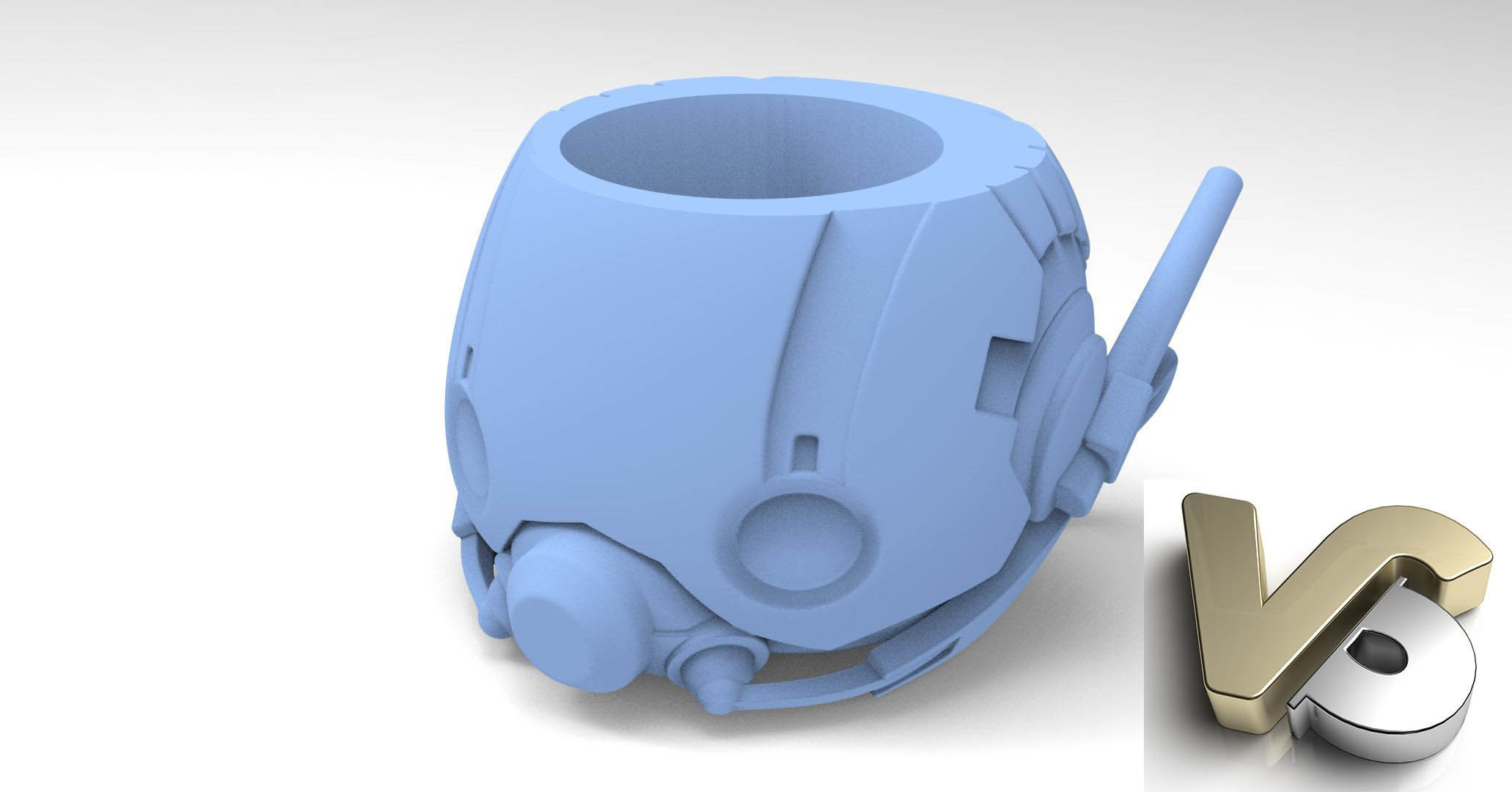 Ant man matte for 3d printing 3D model_14