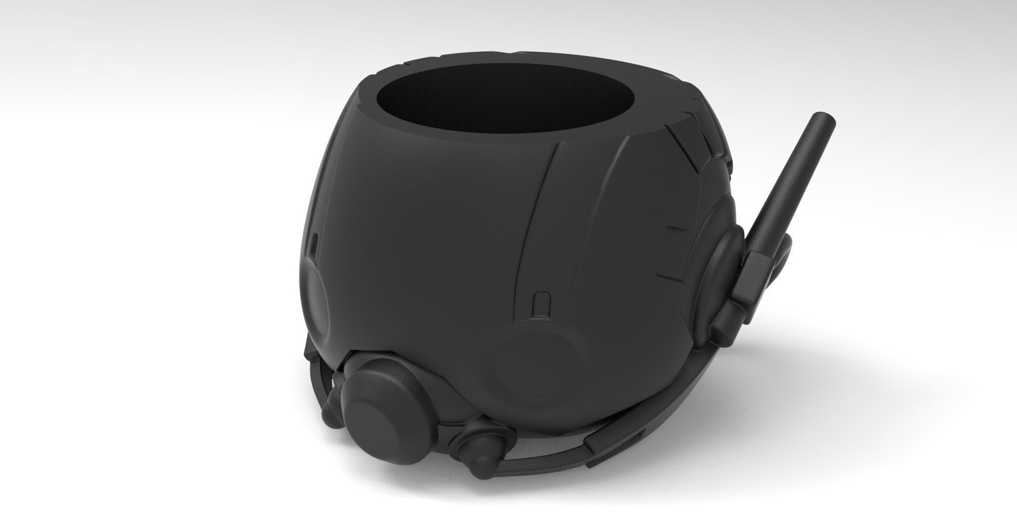 Ant man matte for 3d printing 3D model_15