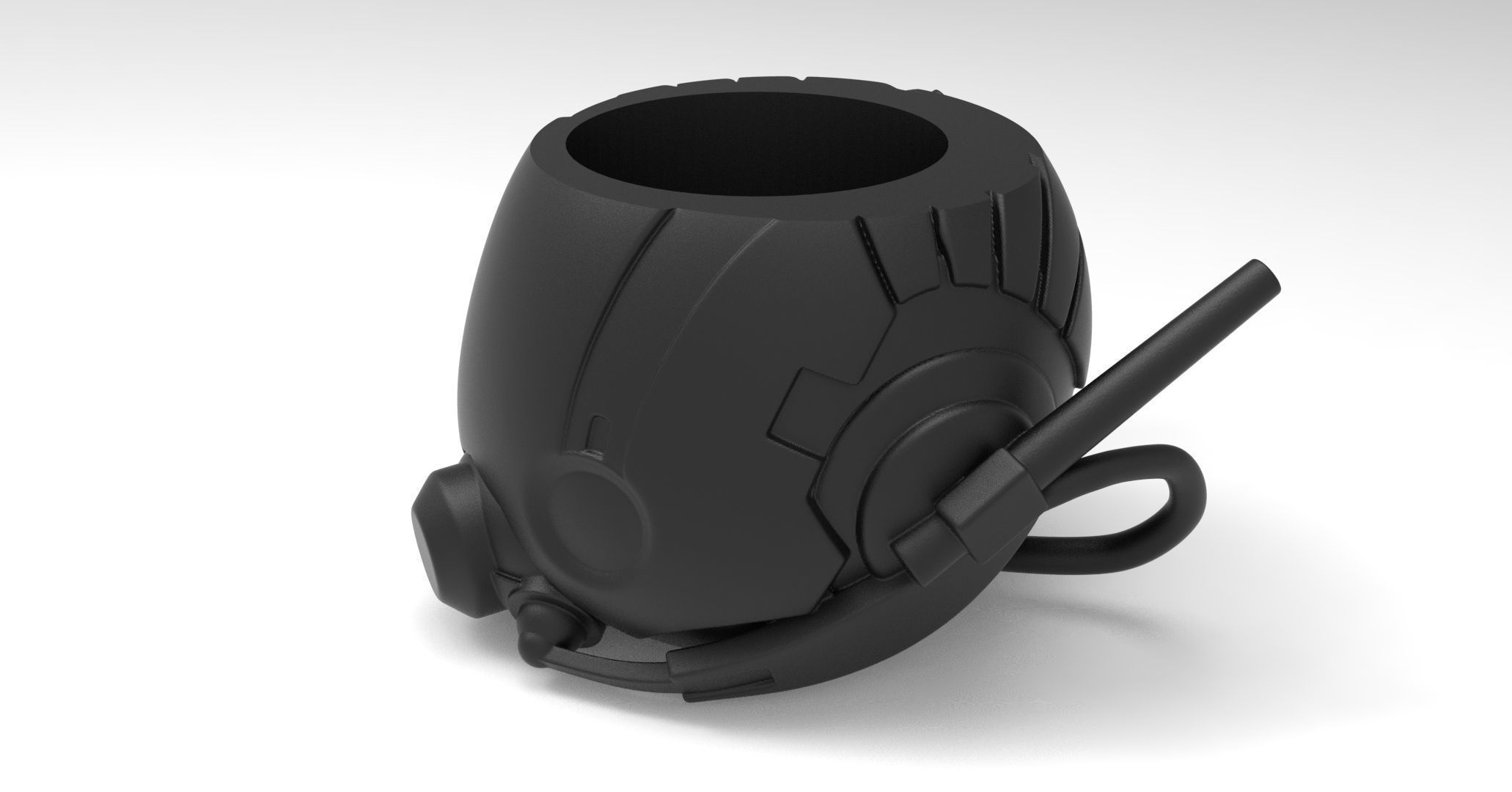 Ant man matte for 3d printing 3D model_17