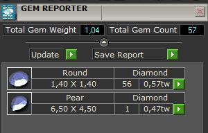 Pear Cut Diamond Spiral Ring 4610 3D print model_8