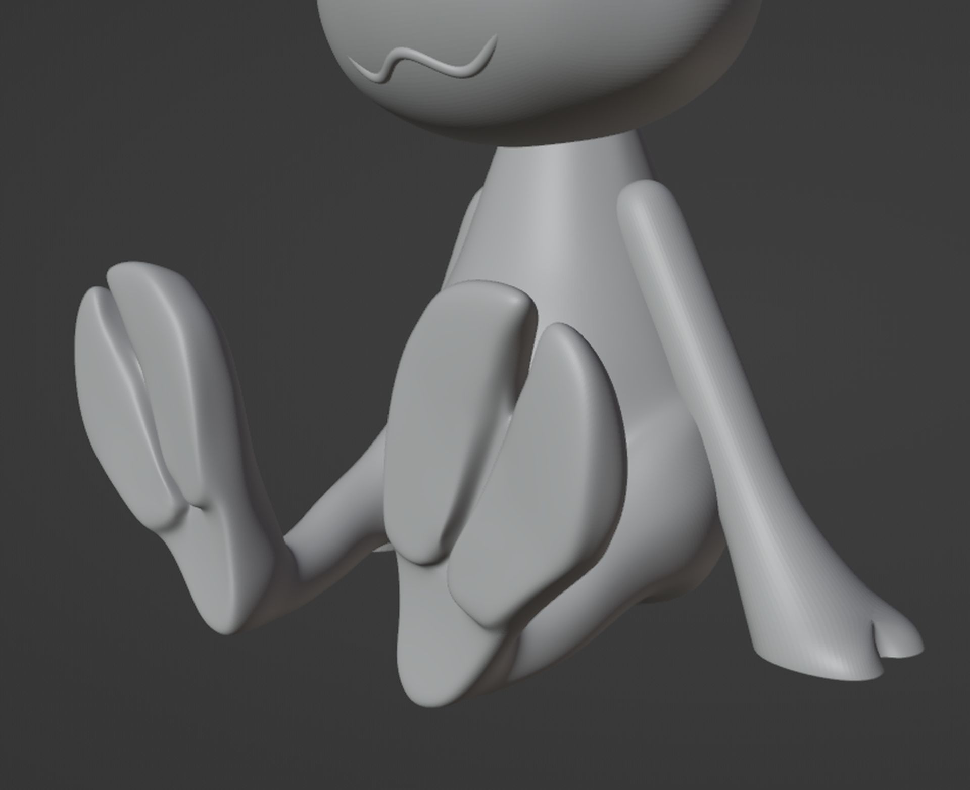 Deer Figurine 3D print model_8