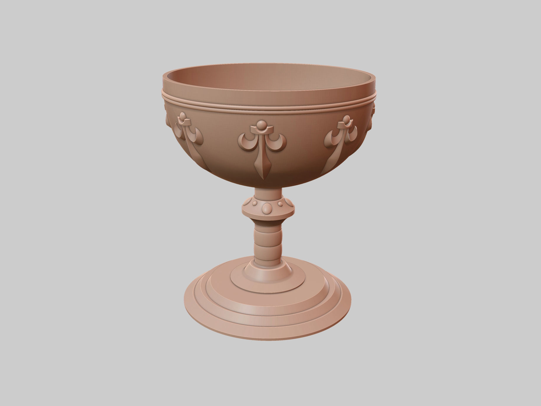 Grail of Warcraft 3D print model_1
