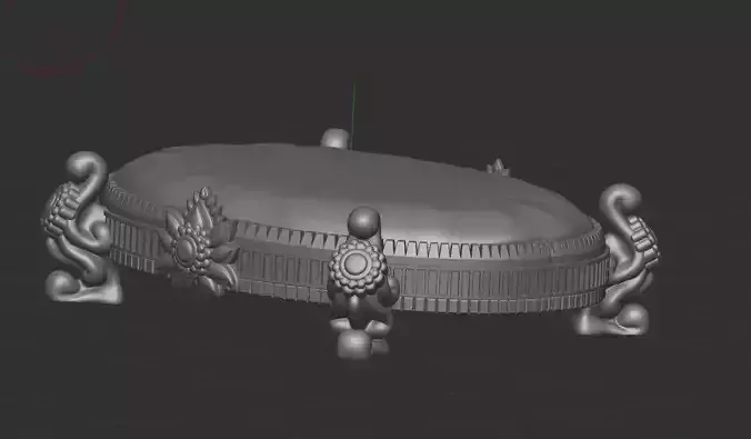 Lakshmi ji charan paduka 3D print model