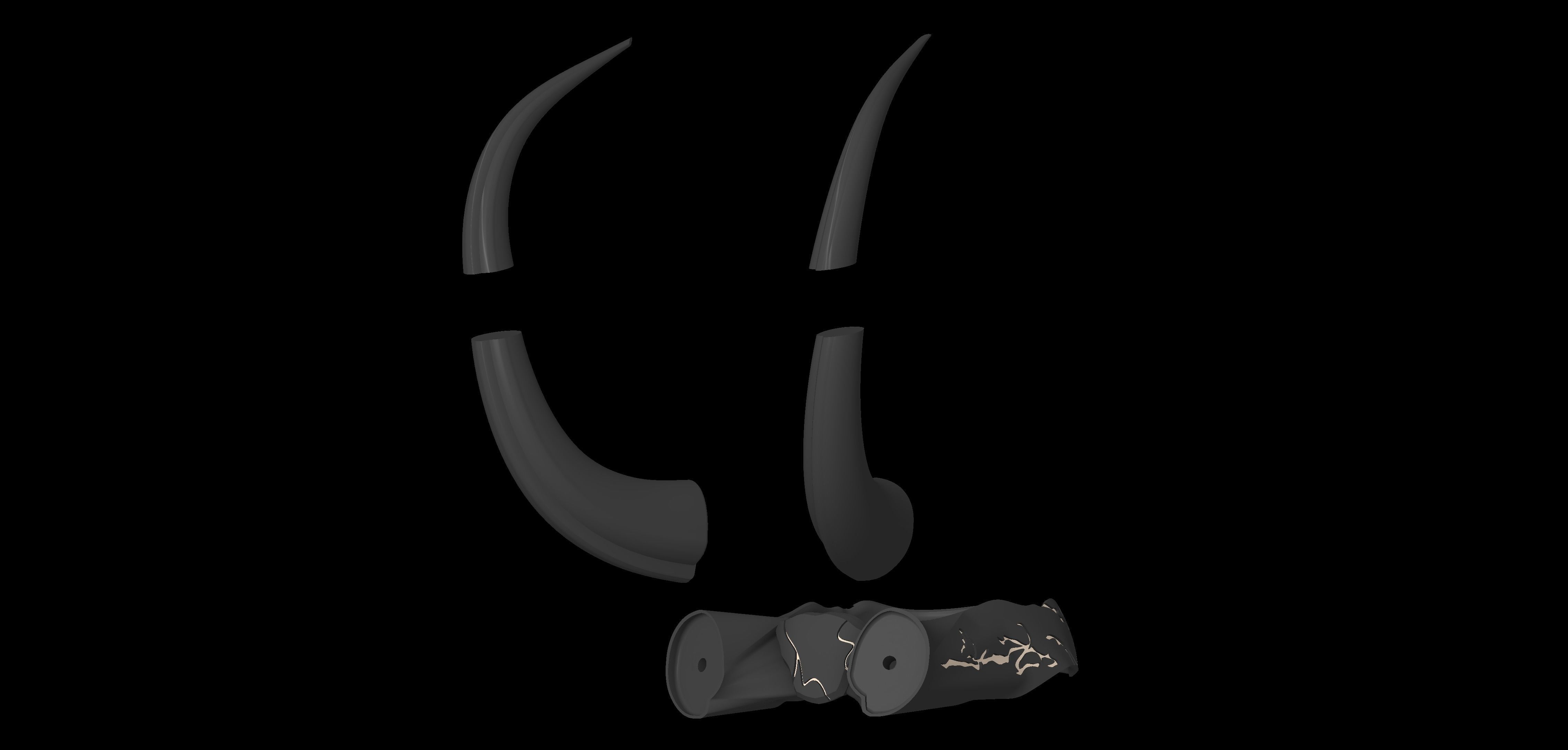 God of Stories Loki Horned Crown Season 2 Loki Cosplay By CC3D 3D print model_6