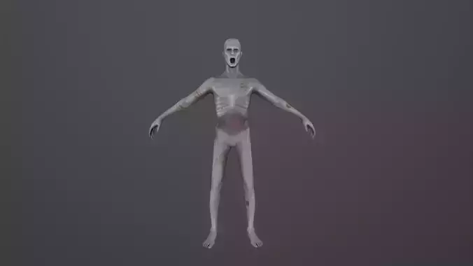 Zombie Character Rigged