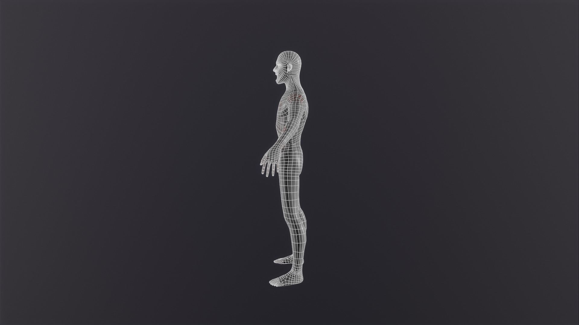 Zombie Character Rigged Low-poly 3D model_18