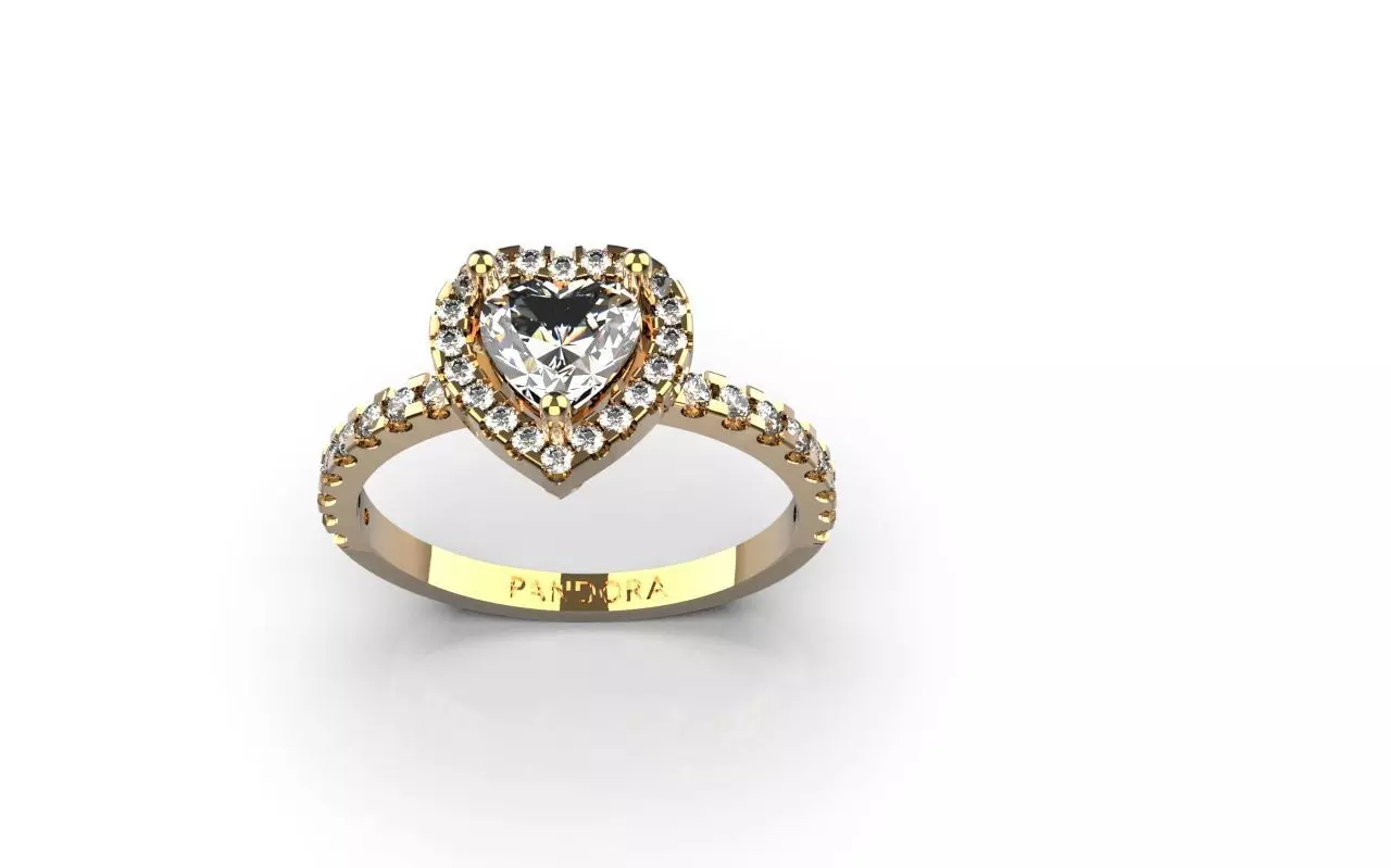 Pandora   ring  3D print model_0