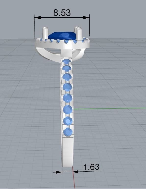 Pandora   ring  3D print model_2