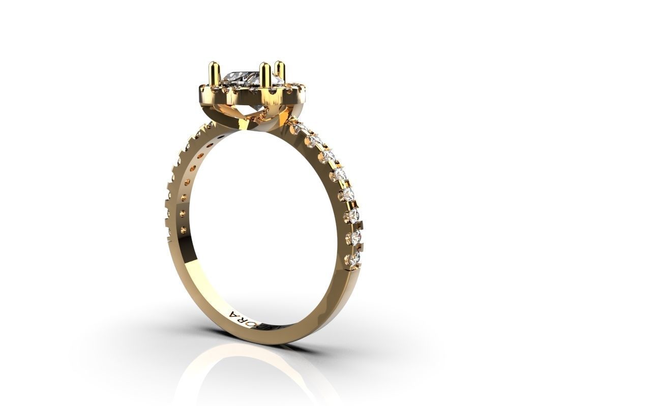 Pandora   ring  3D print model_9