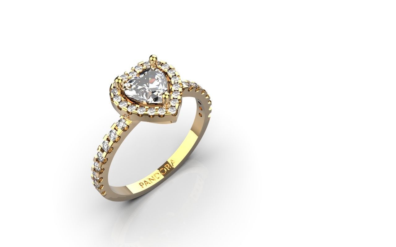 Pandora   ring  3D print model_8