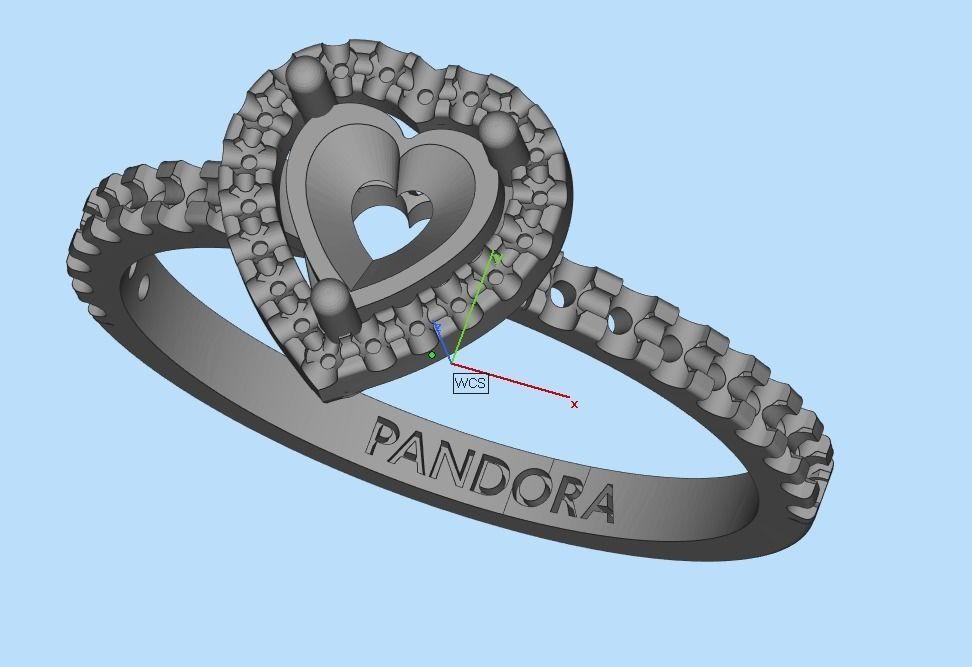 Pandora   ring  3D print model_5