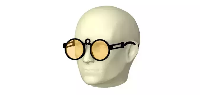 Mizu Glasses Blue Eyed Samurai Cosplay By Collins Creations 3D 3D print model