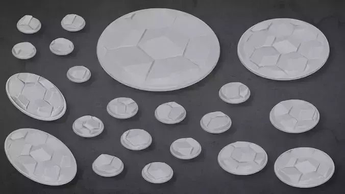 Miniature bases giants cause-way