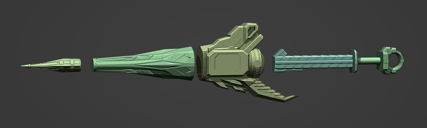 Thouser Jacker  3D print model_2