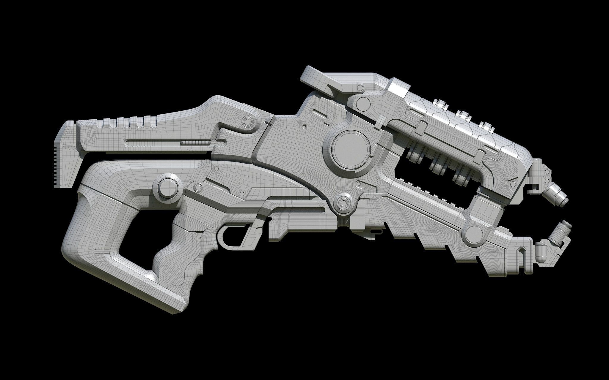 Arc Projector Mass Effect 3D model_6