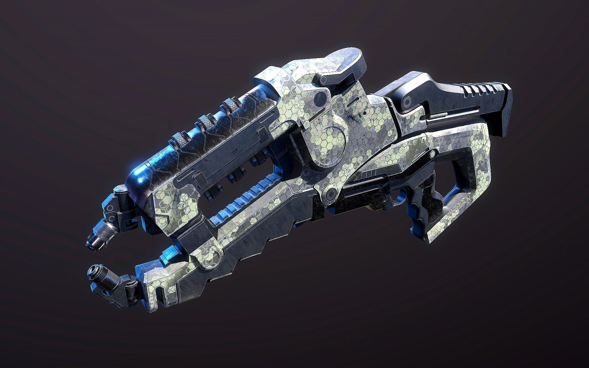Arc Projector Mass Effect 3D model_5
