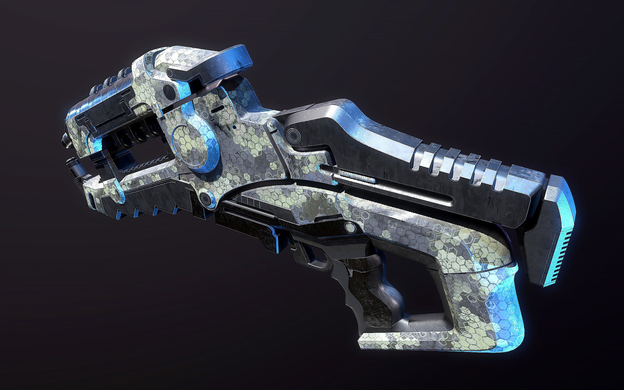 Arc Projector Mass Effect 3D model_3