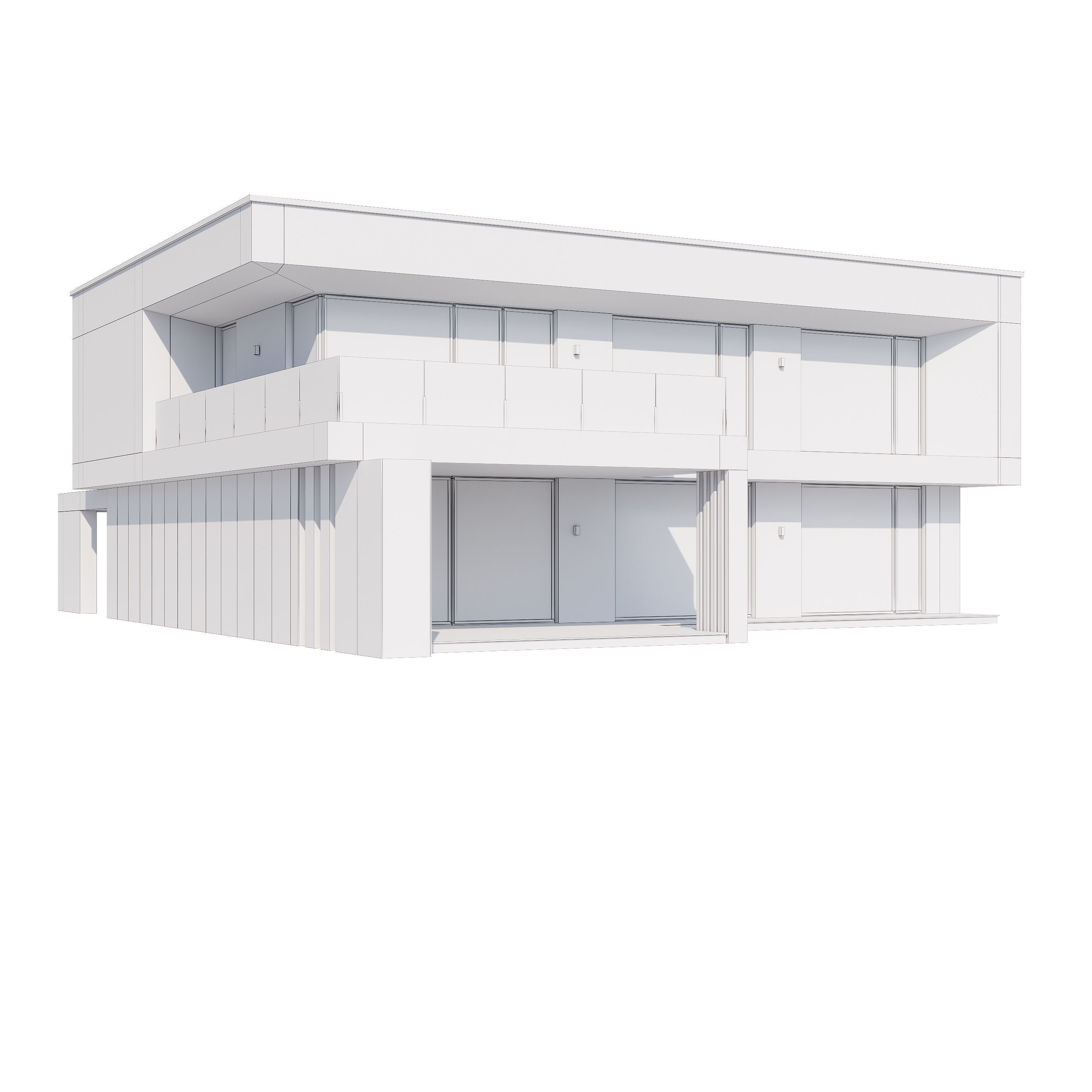 Modern house v78 3D model_18