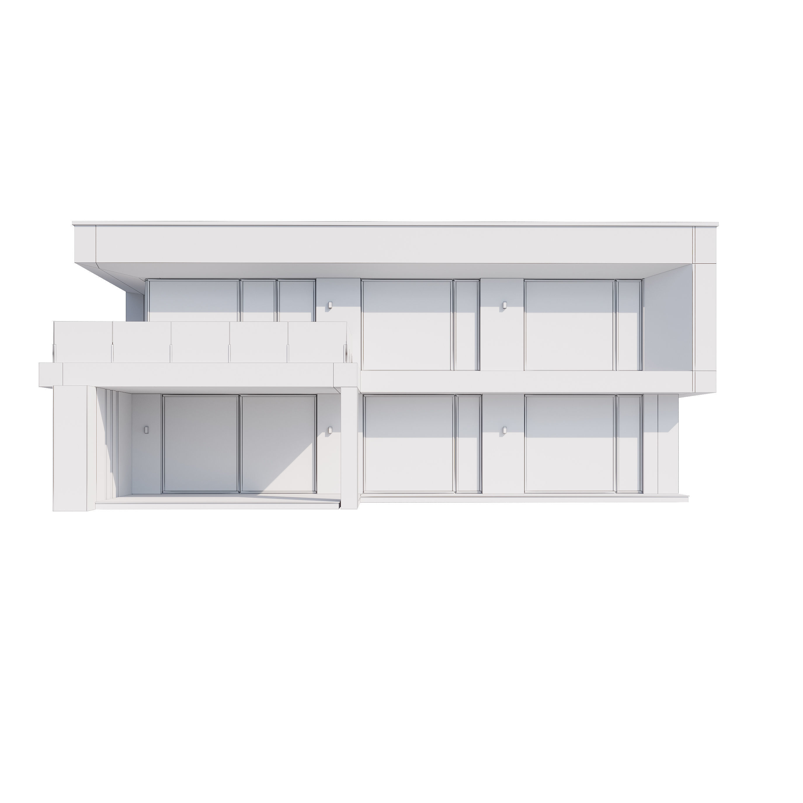Modern house v78 3D model_23